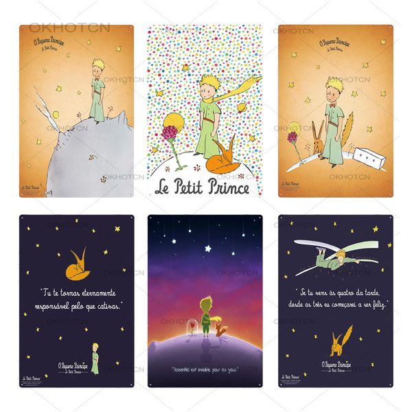 2021 le petit prince plaque metal vintage metal poster coffee bar house home wall decor metal tin sign decorative comic cartoon chara 20x30
2021 le petit prince plaque metal vintage metal poster coffee bar house home wall decor metal tin sign decorative comic cartoon chara 20x30