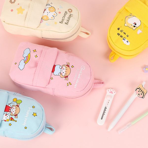 cute портфель моделирования пера мешок большой емкости холст канцелярские мешок молния творческих и простых мальчиков и девочек
cute портфель моделирования пера мешок большой емкости холст канцелярские мешок молния творческих и простых мальчиков и девочек