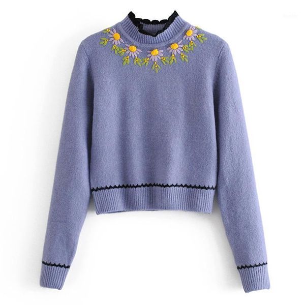 floy fashion spring sweet loose sweaters women elegant o neck purple sweater women embroidery pullover short sweaters ladies1, White;black
floy fashion spring sweet loose sweaters women elegant o neck purple sweater women embroidery pullover short sweaters ladies1, White;black