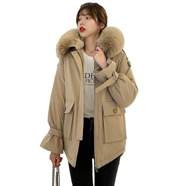 warm wool liner winter coats jackets women fur hooded casual jackets female clothes thick warm parkas short outerwear female, Black
warm wool liner winter coats jackets women fur hooded casual jackets female clothes thick warm parkas short outerwear female, Black