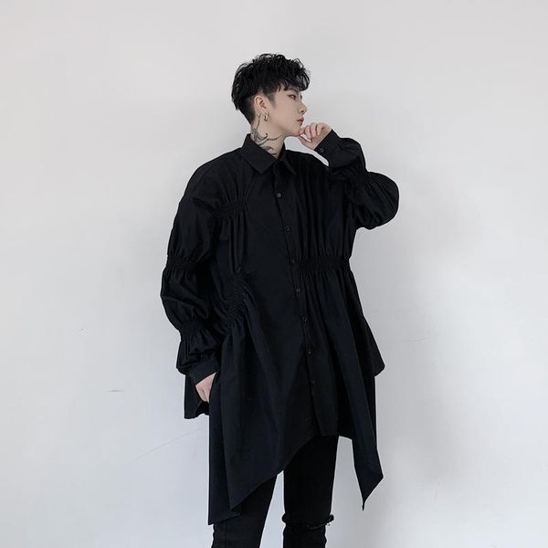 new male women japan streetstyle fashion loose couple white black shirts men asymmetric design long sleeve casual shirt
new male women japan streetstyle fashion loose couple white black shirts men asymmetric design long sleeve casual shirt