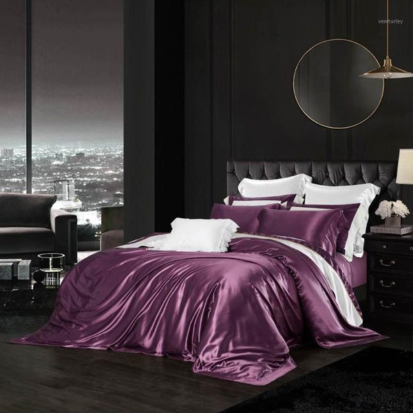 bedding sets papa&mima 100% natural mulberry silk king size duvet cover sheet pillow sham linens1
bedding sets papa&mima 100% natural mulberry silk king size duvet cover sheet pillow sham linens1