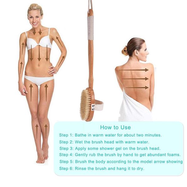 treesmile natural bristle brush dry brush long handle wooden bristles back remove the horny massage brush loofah bath strip d40 wmtadh
treesmile natural bristle brush dry brush long handle wooden bristles back remove the horny massage brush loofah bath strip d40 wmtadh