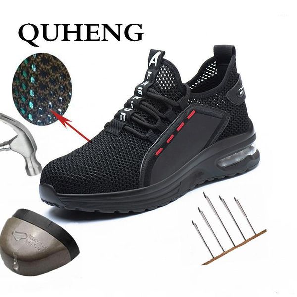 boots quheng security steel toe wear-resisting work puncture proof safety men's shoes 2021 comfortable industrial shoes1, Black
boots quheng security steel toe wear-resisting work puncture proof safety men's shoes 2021 comfortable industrial shoes1, Black