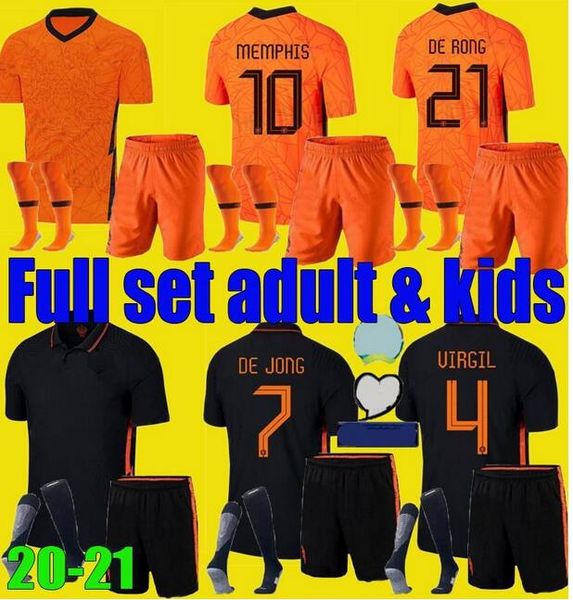 20 21 virgil #4 soccer jerseys de jong wijnaldum holland de ligt kids kits football shirt strootman memphis babel boys set uniforms jersey, Black;yellow
20 21 virgil #4 soccer jerseys de jong wijnaldum holland de ligt kids kits football shirt strootman memphis babel boys set uniforms jersey, Black;yellow