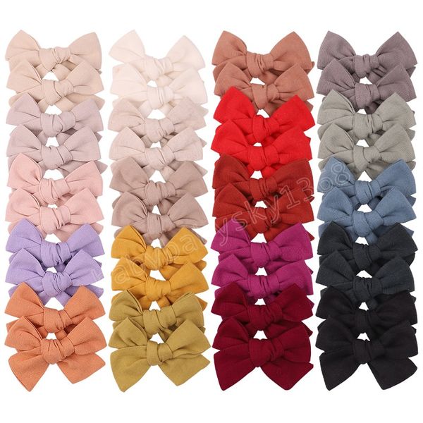 2pcs/lot solid 3.2inch bowknot hairpins for girls cotton bowknot hair clips cute barrettes headwear gift kids hair accessories, Slivery;white
2pcs/lot solid 3.2inch bowknot hairpins for girls cotton bowknot hair clips cute barrettes headwear gift kids hair accessories, Slivery;white