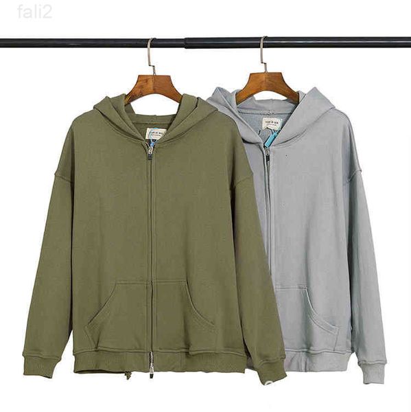 feel of fog god essentials fashion brand double zipper hooded sweater men's and women's high street jacket autumn, Black
feel of fog god essentials fashion brand double zipper hooded sweater men's and women's high street jacket autumn, Black