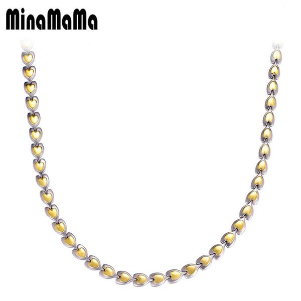 chains punk stainless steel heart shape power magnetic chain necklace for men women health energy choker jewelry, Silver
chains punk stainless steel heart shape power magnetic chain necklace for men women health energy choker jewelry, Silver