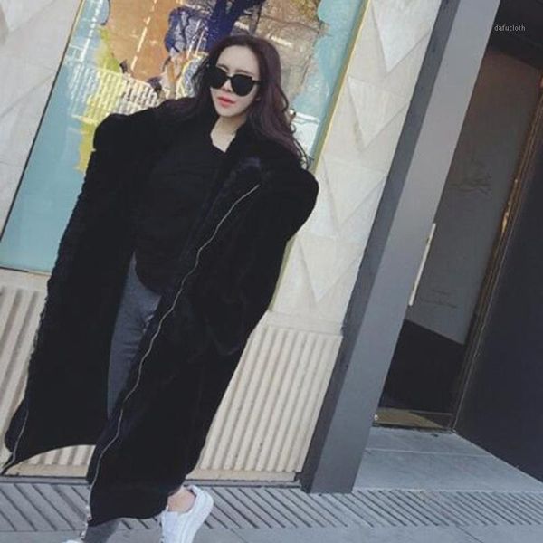 women faux fur coat autumn and winter coat ladies 2020 hooded solid long female vintage jackets plush overcoat chaqueta mujer1, Black
women faux fur coat autumn and winter coat ladies 2020 hooded solid long female vintage jackets plush overcoat chaqueta mujer1, Black