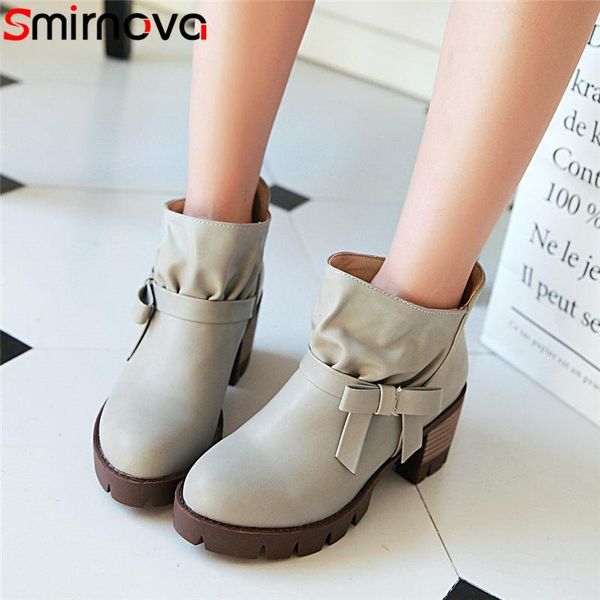 boots smirnova 2021 winter women fashion round toe butterfly knot casual platform ankle slip on high heel, Black
boots smirnova 2021 winter women fashion round toe butterfly knot casual platform ankle slip on high heel, Black