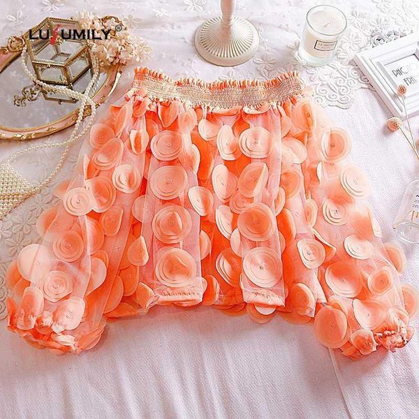 women's blouses & shirts lusumily women tak elegant slash neck puff sleeve female blouse mesh patchwork flower casual tee 1, White
women's blouses & shirts lusumily women tak elegant slash neck puff sleeve female blouse mesh patchwork flower casual tee 1, White