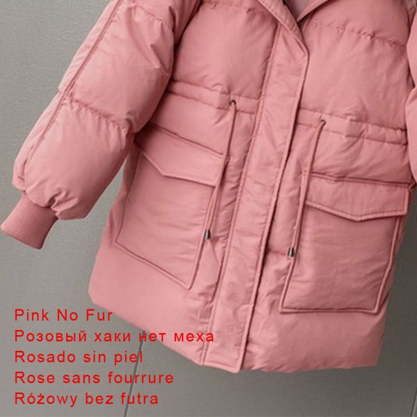 2020 new winter white duck down jacket women medium long hooded down coat female casual thick solid fox fur collar jacket c1204, Black
2020 new winter white duck down jacket women medium long hooded down coat female casual thick solid fox fur collar jacket c1204, Black