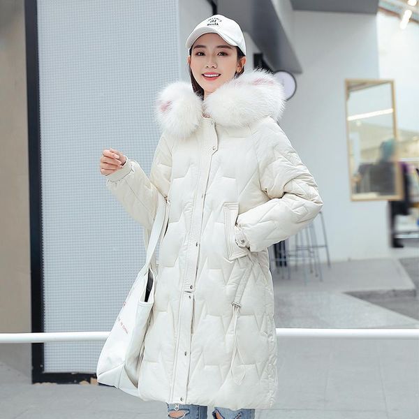 women's down & parkas fur collar 2021 winter women's long jacket hooded solid woman plus size cotton padded warm casual thick fema, Black
women's down & parkas fur collar 2021 winter women's long jacket hooded solid woman plus size cotton padded warm casual thick fema, Black