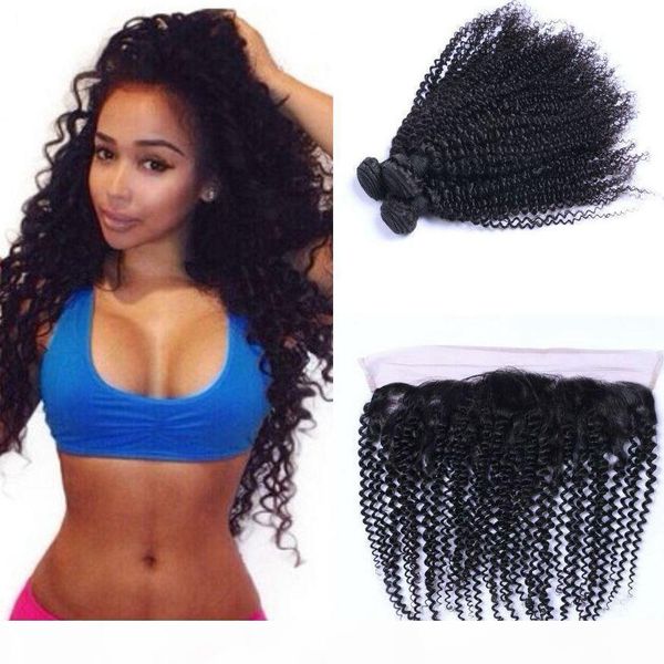 human hair bundles with frontal closure kinky curly brazilian virgin hair weave bundles with lace frontal, Black;brown
human hair bundles with frontal closure kinky curly brazilian virgin hair weave bundles with lace frontal, Black;brown