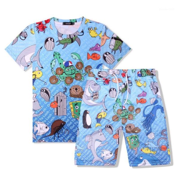 men's tracksuits men women set t shirt+short pants casual tracksuit printing cartoon underwater world short sleeves plus size xxl1, Gray
men's tracksuits men women set t shirt+short pants casual tracksuit printing cartoon underwater world short sleeves plus size xxl1, Gray
