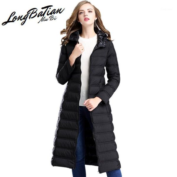 winter 2020 new coat women 20% white duck jacket hooded thin outerwear long down parkas warm coats dmz18031, Black
winter 2020 new coat women 20% white duck jacket hooded thin outerwear long down parkas warm coats dmz18031, Black