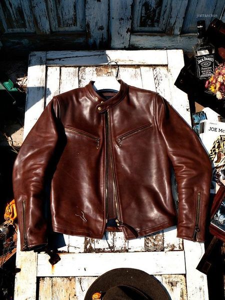 yrpro motor biker leather jacket.1.6mm luxury brown oil wax horsehide coat,super quality genuine leather jacket.1, Black
yrpro motor biker leather jacket.1.6mm luxury brown oil wax horsehide coat,super quality genuine leather jacket.1, Black