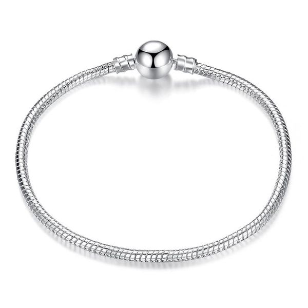 17 21cm silver color love snake chain bracelet fit original design beads charm diy bead bangles jewelry making fashion gift h bbyboa, Black
17 21cm silver color love snake chain bracelet fit original design beads charm diy bead bangles jewelry making fashion gift h bbyboa, Black