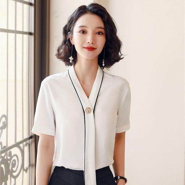 new 2020 summer fashion women blouses white short sleeve shirts ladies office uniform styles1
new 2020 summer fashion women blouses white short sleeve shirts ladies office uniform styles1
