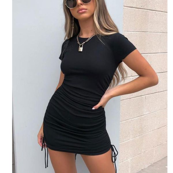 yiciya casual cotton ruched drawstring bodycon dresses for women short sleeve o neck solid party mini dress summer clothes1, White;black
yiciya casual cotton ruched drawstring bodycon dresses for women short sleeve o neck solid party mini dress summer clothes1, White;black