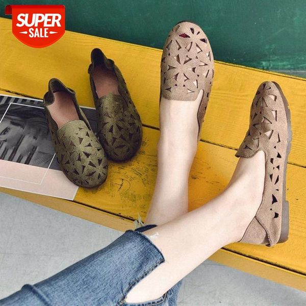 MCCKLE Women Hollow Flats Sandals Soft Ballet Shoes Female Fashion Casual Suede Flats Slip On Breathable Comfort Ladies Shoes #N084
MCCKLE Women Hollow Flats Sandals Soft Ballet Shoes Female Fashion Casual Suede Flats Slip On Breathable Comfort Ladies Shoes #N084