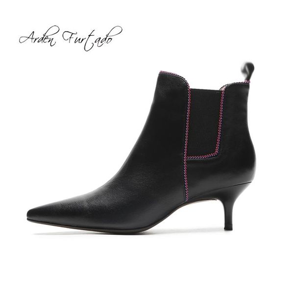 fashion black white women's shoes winter 2020 pointed toe stilettos lower heels 5cm ladies boots genuine leather ankle boots 40
fashion black white women's shoes winter 2020 pointed toe stilettos lower heels 5cm ladies boots genuine leather ankle boots 40