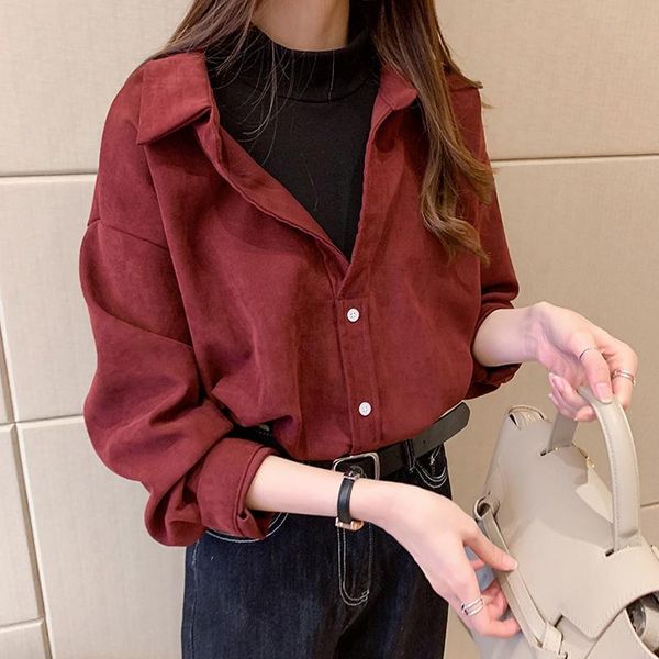 korean leisure longsleeve for women spring autumn 2021 simple female oversized shirts for women roupas femininas zjt1786, White
korean leisure longsleeve for women spring autumn 2021 simple female oversized shirts for women roupas femininas zjt1786, White