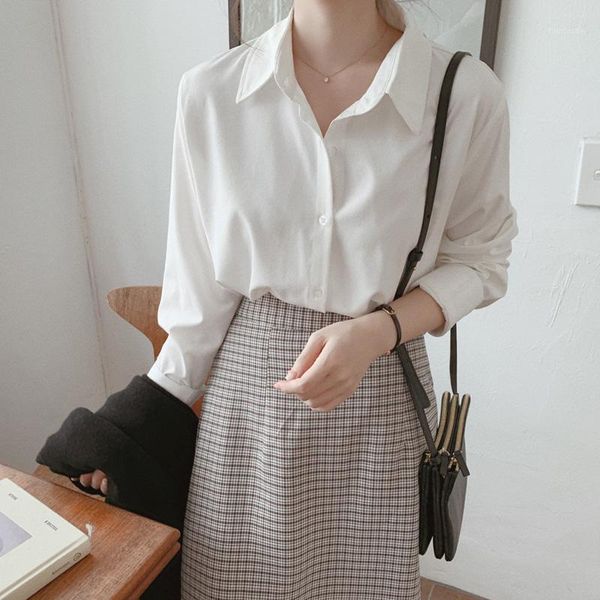 women's blouses & shirts shirt women's autumn 2021 spring style chiffon blouse white long sleeve blusas femininas elegante 89d1
women's blouses & shirts shirt women's autumn 2021 spring style chiffon blouse white long sleeve blusas femininas elegante 89d1
