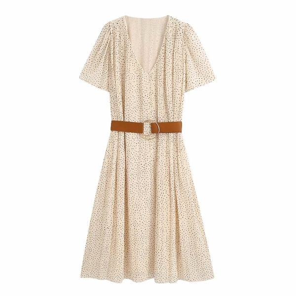 women fashion v neck printing casual pleated dress female short sleeve sashes chiffon vestidos chic leisure dresses ds3849 t200613, Black;gray
women fashion v neck printing casual pleated dress female short sleeve sashes chiffon vestidos chic leisure dresses ds3849 t200613, Black;gray