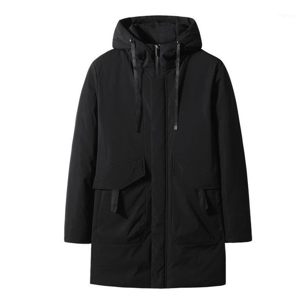 justar men's winter new large medium length down jacket loose fashion trend coat1, Black
justar men's winter new large medium length down jacket loose fashion trend coat1, Black