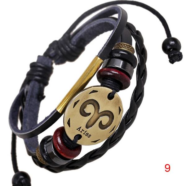 charm bracelets 12 constellations men women braided bracelet cuff leather zodiac signs couple lovers casual 8 lxh, Golden;silver
charm bracelets 12 constellations men women braided bracelet cuff leather zodiac signs couple lovers casual 8 lxh, Golden;silver