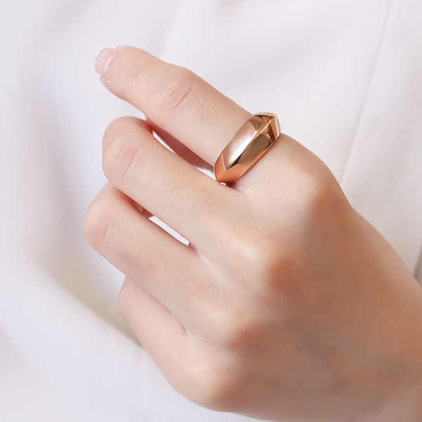 wind exaggerated geometric circle plain and joint ring titanium steel plated with 18k real gold a121, Silver
wind exaggerated geometric circle plain and joint ring titanium steel plated with 18k real gold a121, Silver