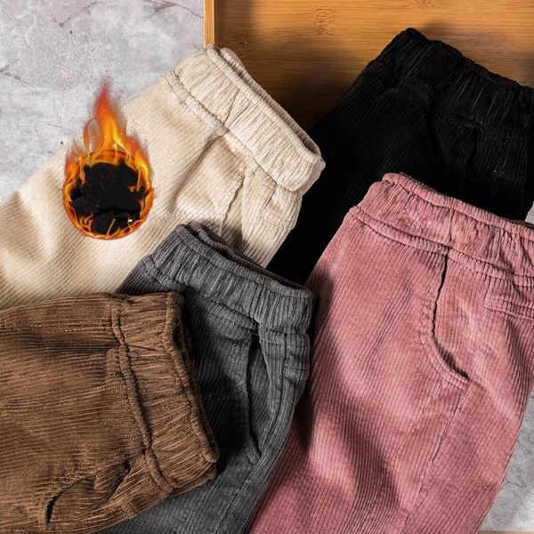 vintage high waist corduroy pants women plus velvet warm corduroy pants female large size 4xl loose corduroy pants women q1991 y200114, Black;white
vintage high waist corduroy pants women plus velvet warm corduroy pants female large size 4xl loose corduroy pants women q1991 y200114, Black;white