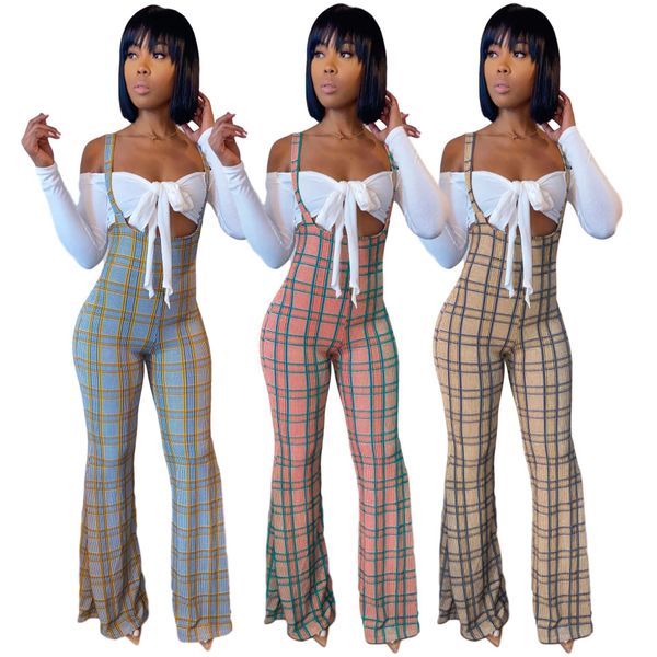 2020 autnmn women designer fashion clothing jumpsuit long sleeve plaid printed jumpsuit the new arrivals listing, Tan;black
2020 autnmn women designer fashion clothing jumpsuit long sleeve plaid printed jumpsuit the new arrivals listing, Tan;black