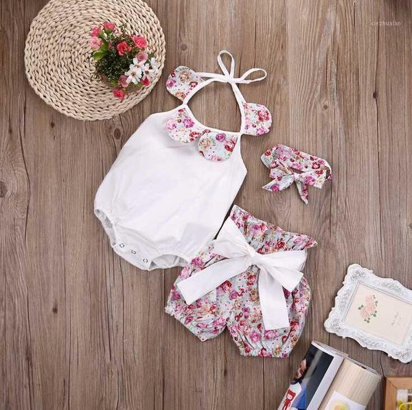 newborn infant baby girl floral bodysuit + shorts bottoms headband 3pcs outfits set clothes summer 20201, White
newborn infant baby girl floral bodysuit + shorts bottoms headband 3pcs outfits set clothes summer 20201, White