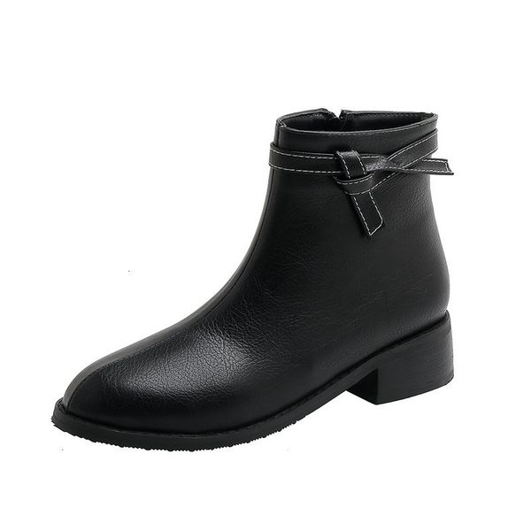 new 2021 autumn winter side women ankle boots pu leather fashion ladies casual round toe square heel shoes size34-43 97r9, Black
new 2021 autumn winter side women ankle boots pu leather fashion ladies casual round toe square heel shoes size34-43 97r9, Black
