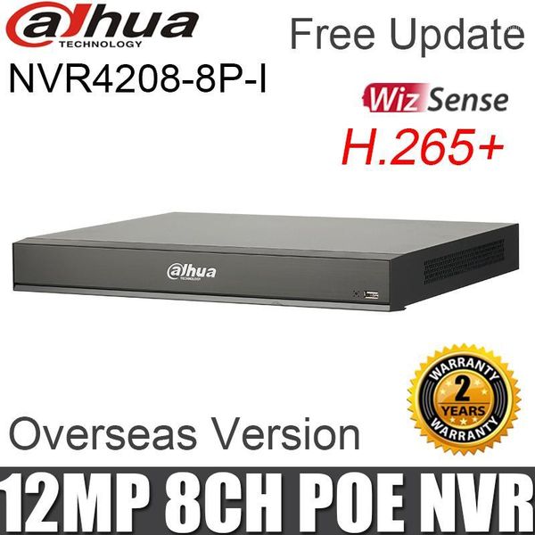 dahua 8ch poe nvr nvr4208-8p-i 1u 8poe 8 channel ip video access 1-8 poe ports support epoe & eoc ai network video recorder1, Black;white
dahua 8ch poe nvr nvr4208-8p-i 1u 8poe 8 channel ip video access 1-8 poe ports support epoe & eoc ai network video recorder1, Black;white