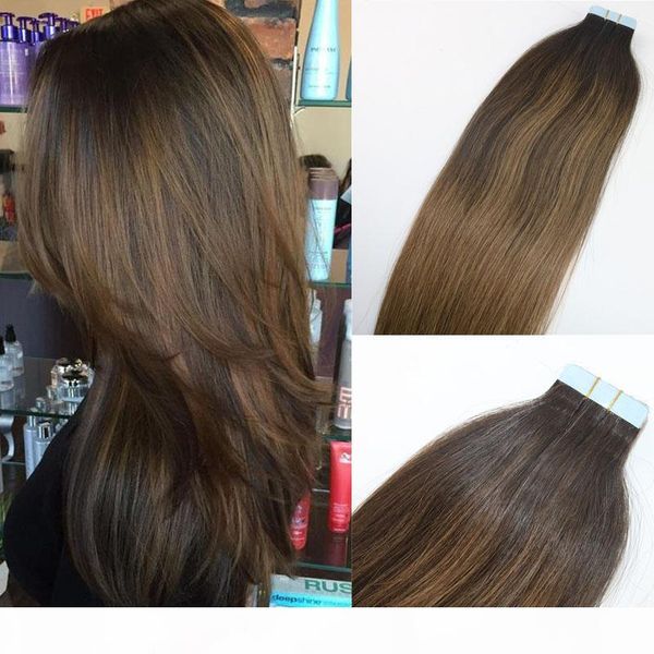 balayage color #2#8 selling brazilian virgin remy hair straight seamless human hair pu tape in hair extension 100g 40pcs, Black
balayage color #2#8 selling brazilian virgin remy hair straight seamless human hair pu tape in hair extension 100g 40pcs, Black