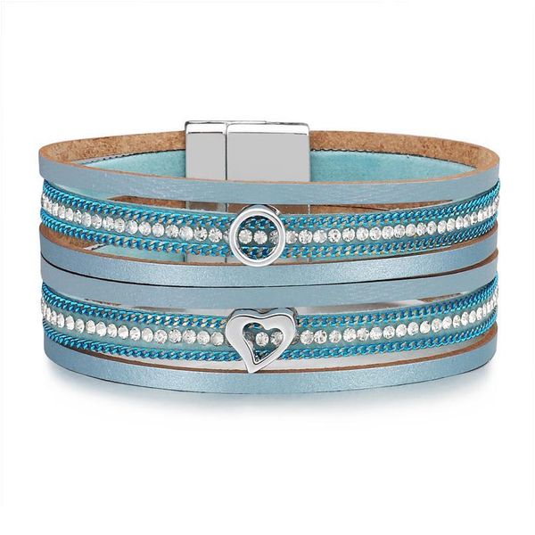 zoshi braided leather bracelet for women femme heart bling crystal ceramic charm multilayer bracelets & bangles female bbysxh, Golden;silver
zoshi braided leather bracelet for women femme heart bling crystal ceramic charm multilayer bracelets & bangles female bbysxh, Golden;silver