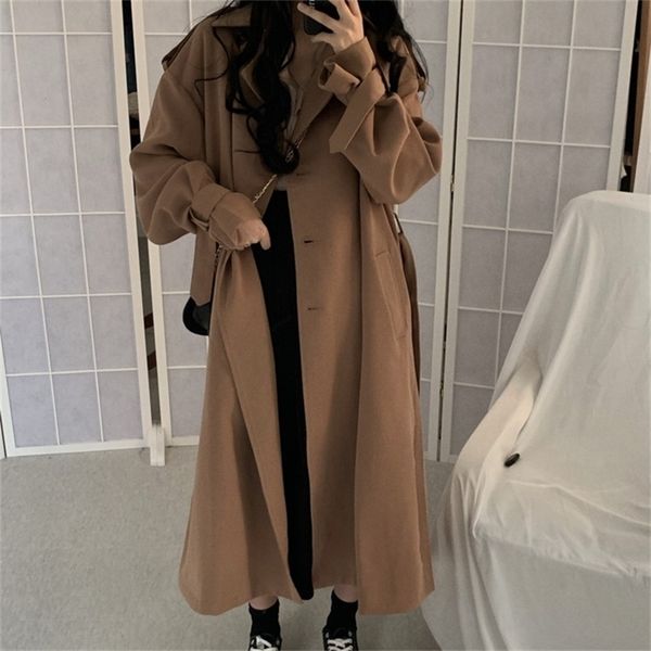 fashion korean ol women trench coat elegant loose long overcoat vintage casual female windbreakerwomen's clothing autumn 201226, Tan;black
fashion korean ol women trench coat elegant loose long overcoat vintage casual female windbreakerwomen's clothing autumn 201226, Tan;black