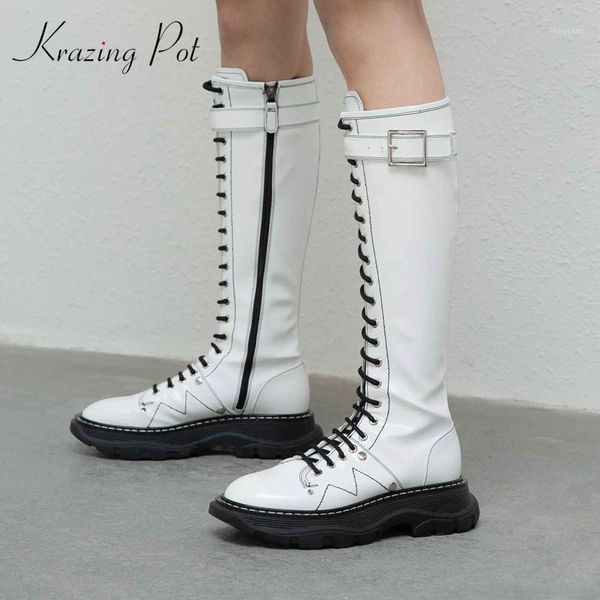 krazing pot riding boots buckle decorations streetwear thick med heel round toe zipper handsome young girls knee high boots l101, Black
krazing pot riding boots buckle decorations streetwear thick med heel round toe zipper handsome young girls knee high boots l101, Black