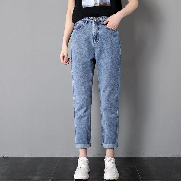 casual jean woman mom jeans pants boyfriend jeans for women with high waist large size ladies denim, Blue
casual jean woman mom jeans pants boyfriend jeans for women with high waist large size ladies denim, Blue