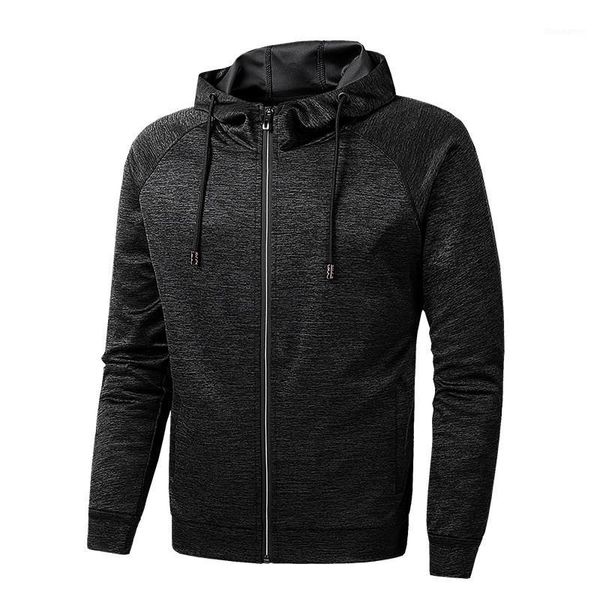 men's half-high collar hoodie spring casual cardigan new fashion trend sportswear slim hooded running knit fitness clothes1, Black
men's half-high collar hoodie spring casual cardigan new fashion trend sportswear slim hooded running knit fitness clothes1, Black