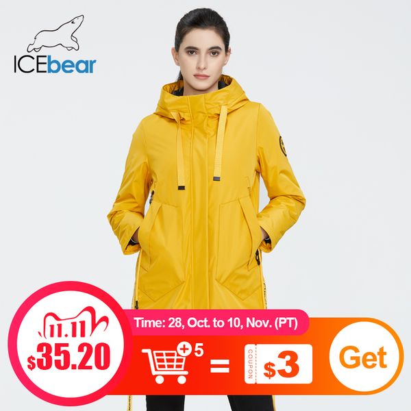 icebear new autumn and winter women's coat with a hood casual wear quality fashion winter parka brand clothing 201103, Black
icebear new autumn and winter women's coat with a hood casual wear quality fashion winter parka brand clothing 201103, Black