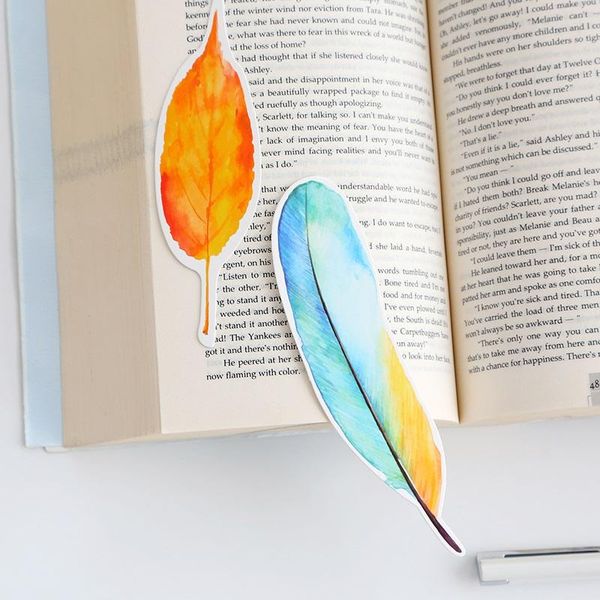 30pcs pack cute creative colorful feather paper bookmark stationery bookmarks book clip office accessories school supplies h bbybix
30pcs pack cute creative colorful feather paper bookmark stationery bookmarks book clip office accessories school supplies h bbybix