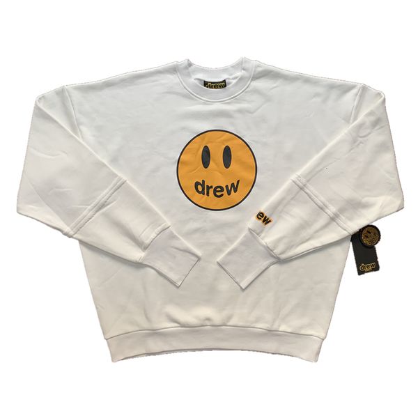 drew house justin bieber's classic smiley face men's and women's round neck sweater, Black
drew house justin bieber's classic smiley face men's and women's round neck sweater, Black