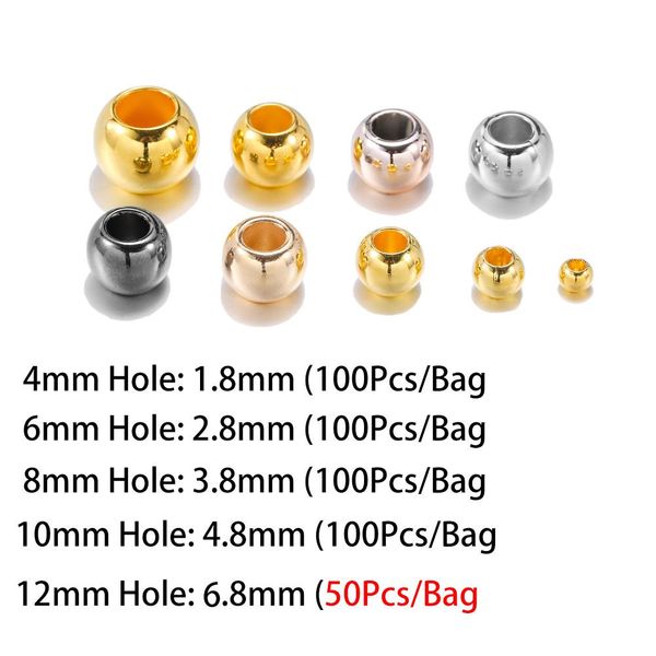 100pcs dia 4 6 8 10 12mm big hole beads rose gold rhodium color spacer beads for diy jewelry making ccb h wmtpsk
100pcs dia 4 6 8 10 12mm big hole beads rose gold rhodium color spacer beads for diy jewelry making ccb h wmtpsk