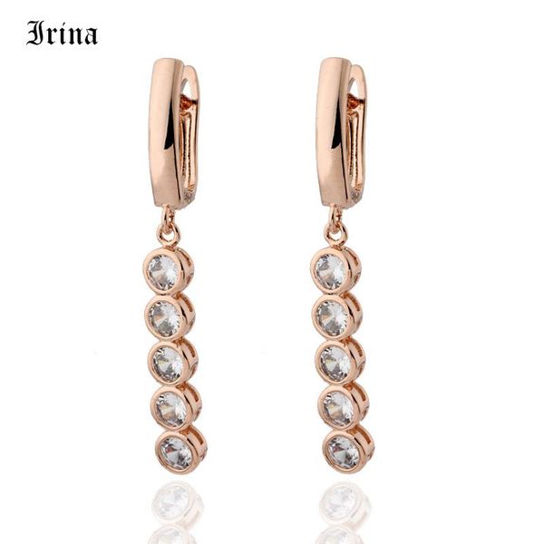 irina dangle earings 585 rose gold color women long earrings unique fine wedding luxury fashion jewelry sale, Silver
irina dangle earings 585 rose gold color women long earrings unique fine wedding luxury fashion jewelry sale, Silver