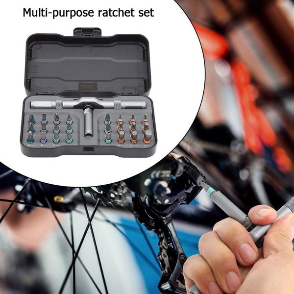 professional hand tool sets multi-purpose 24 in 1 ratchet wrench screwdriver s2 magnetic bits diy household repair tools set
professional hand tool sets multi-purpose 24 in 1 ratchet wrench screwdriver s2 magnetic bits diy household repair tools set