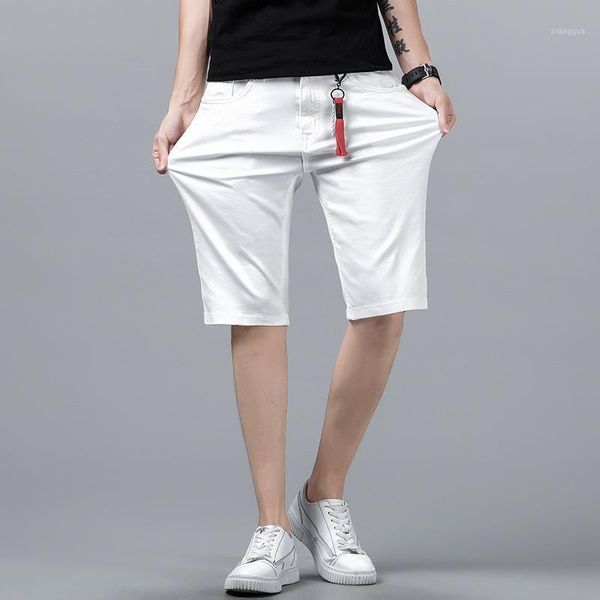 mcikkny men summer stretch denim shorts white color casual jeans shorts male size 28-381, Blue
mcikkny men summer stretch denim shorts white color casual jeans shorts male size 28-381, Blue